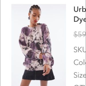 Urban Outfitters tie-dye sweatshirt